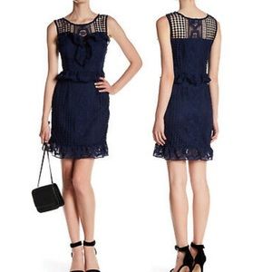 Romeo & Juliet Couture Sleeveless Lace Mini Dress